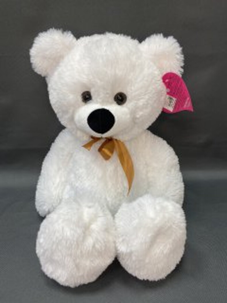Мягкая игрушка Медведь белый, h 60 см